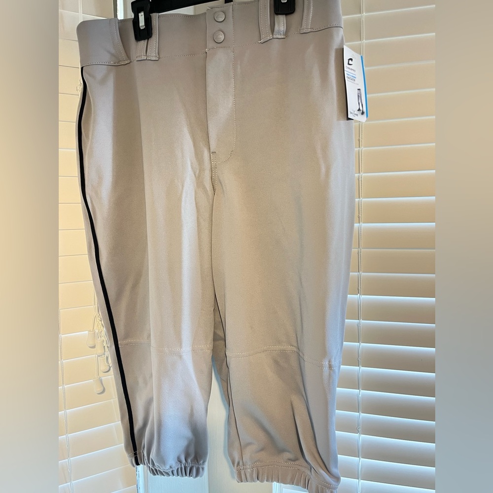 Men’s Gray Champro Baseball Pants